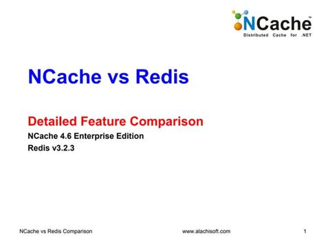 redis vs ncache stackshare.